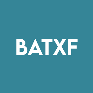 Stock BATXF logo