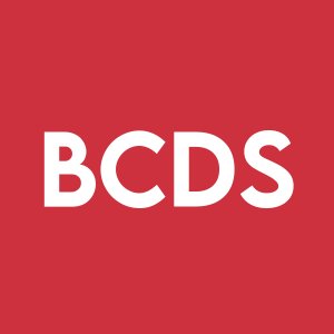 Stock BCDS logo