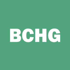 Stock BCHG logo