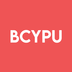 Stock BCYPU logo