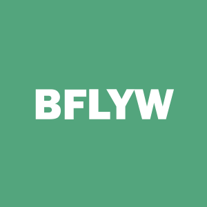Stock BFLYW logo