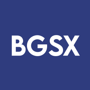 Stock BGSX logo