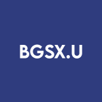 BGSX.U Stock Logo