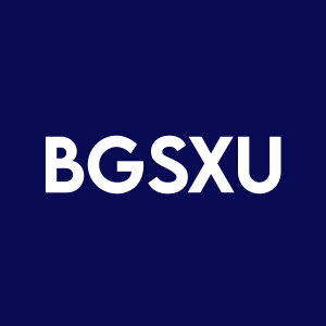 Stock BGSXU logo