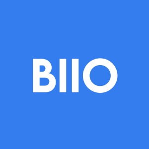 Stock BIIO logo