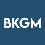 BKGM Stock Logo