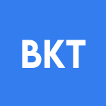 BKT Stock Logo