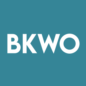 Stock BKWO logo