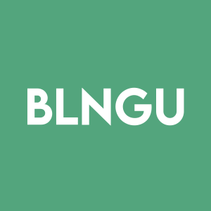 Stock BLNGU logo