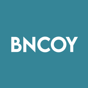 Stock BNCOY logo