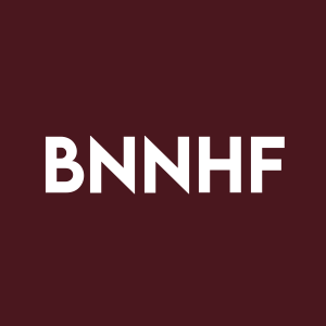 Stock BNNHF logo