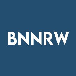 Stock BNNRW logo