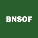 BNSOF Stock Logo