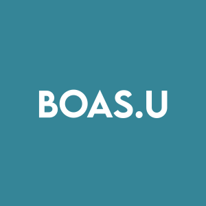 Stock BOAS.U logo
