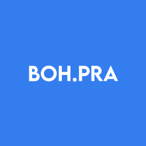 Stock BOH.PRA logo