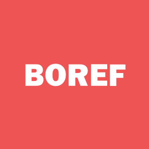 Stock BOREF logo