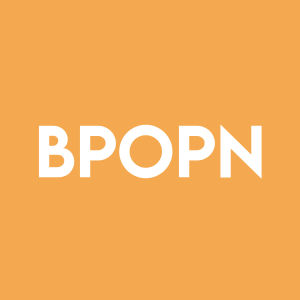 Stock BPOPN logo