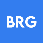 BRG Stock Logo