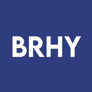 Stock BRHY logo