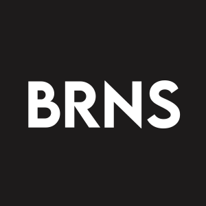 Stock BRNS logo