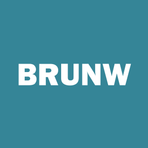 Stock BRUNW logo