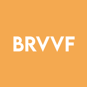 Stock BRVVF logo