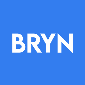 Stock BRYN logo