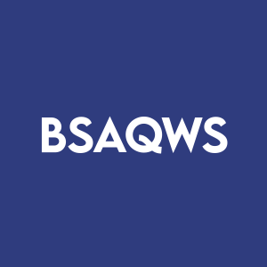 Stock BSAQWS logo