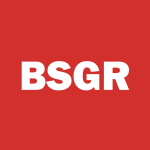 BSGR Stock Logo