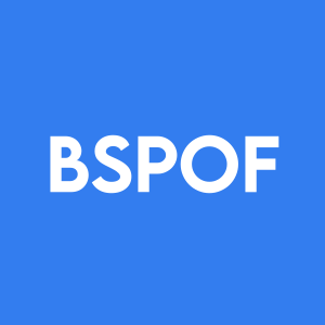 Stock BSPOF logo