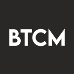 BTCM Stock Logo