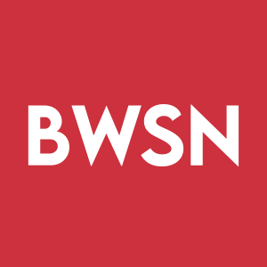 Stock BWSN logo