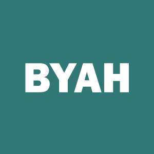 Stock BYAH logo