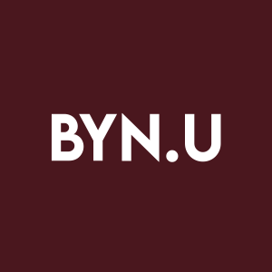 Stock BYN.U logo