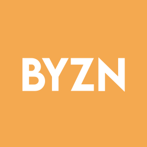 Stock BYZN logo