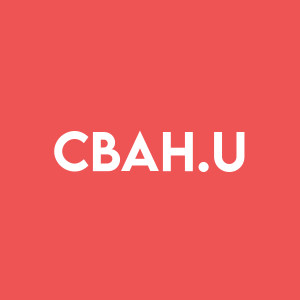 Stock CBAH.U logo