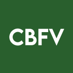 CBFV Stock Logo