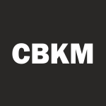 CBKM Stock Logo