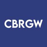 CBRGW Stock Logo