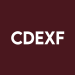 CDEXF Stock Logo