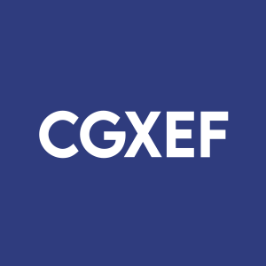 Stock CGXEF logo