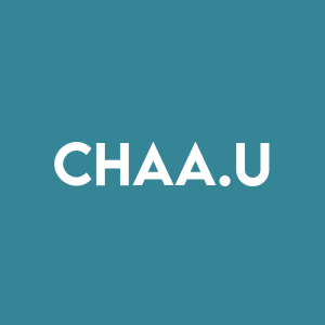 Stock CHAA.U logo