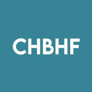 Stock CHBHF logo