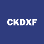 CKDXF Stock Logo