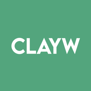 Stock CLAYW logo