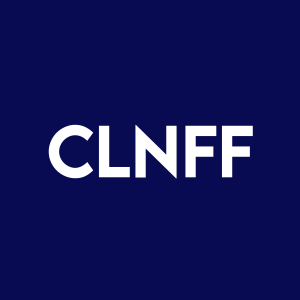 Stock CLNFF logo