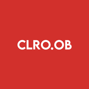 Stock CLRO.OB logo