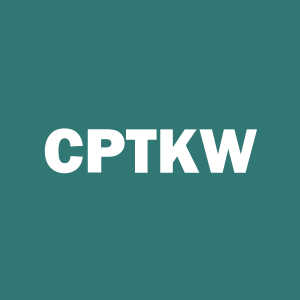 Stock CPTKW logo