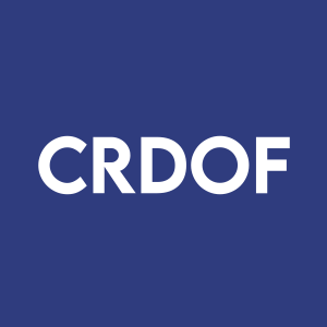 Stock CRDOF logo
