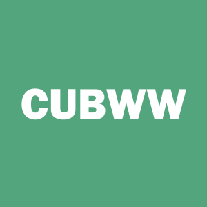 Stock CUBWW logo